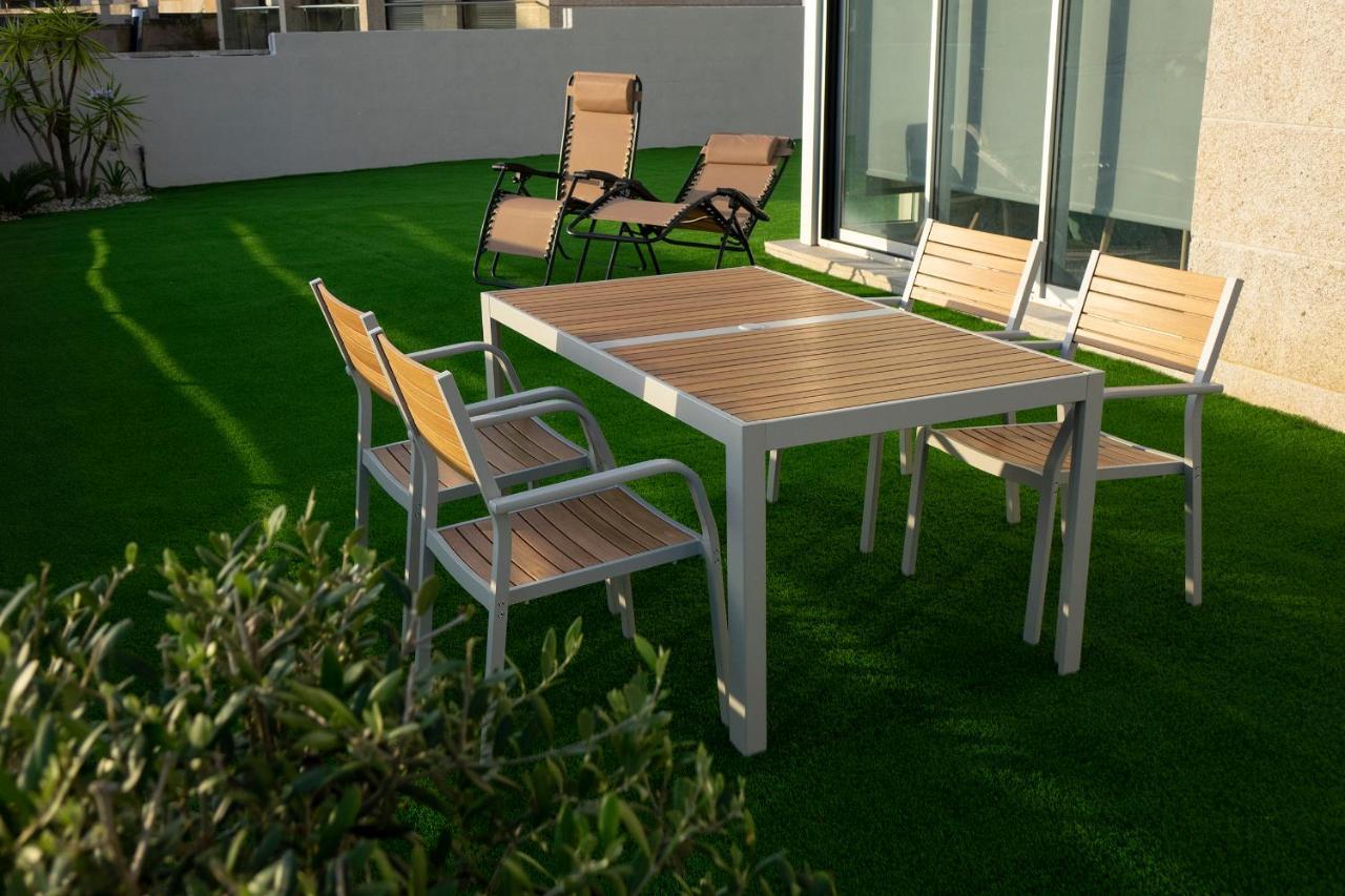 Apartamentos Dunas De Samil Comarca de Comarca de Vigo Buitenkant foto