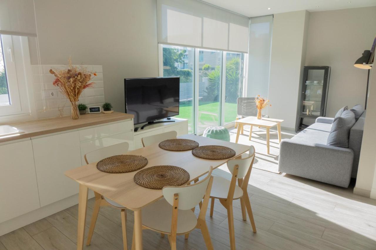 Apartamentos Dunas De Samil Comarca de Comarca de Vigo Buitenkant foto